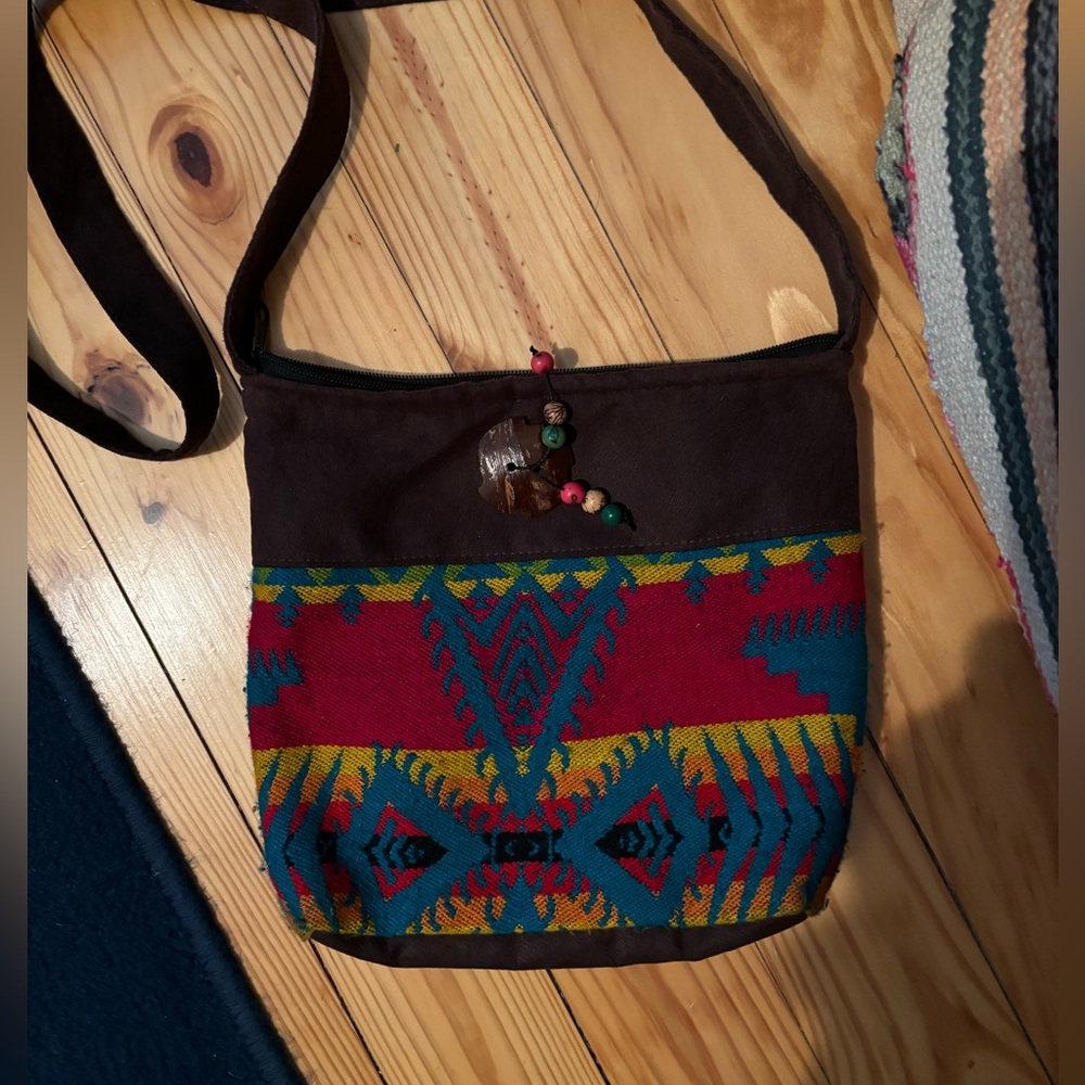 Brown boho bag